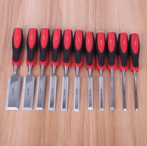 Woodworking chisel wooden chisel flat shovel steel chisel knife flat shovel knife flat chisel semi-round chisel Carpenter woodworking tool set