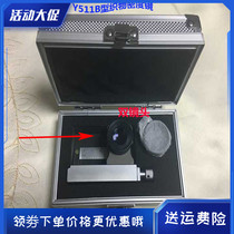 Y511B textile dense glass magnifying glass 10 times 20 times with scale fabric dual lens mirror