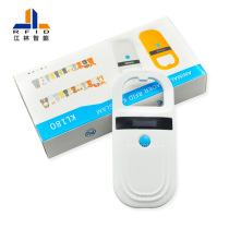 Animal handheld card reader rfid pet chip scanner Identity recognition glass tube label reading machine
