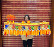 Tibetan style drapery wall wall wall decoration embroidered curtain for table wall can be customized for one meter price
