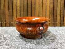 Tibetan bamboo bowl Ghee tea bowl Wooden bowl Rice bowl Tibetan bowl made of pure wood