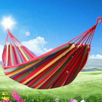 Hammock outdoor camping single double padded canvas swing indoor hammock student dormitory size man hammock