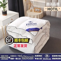 Hilton Four Seasons down by winter Thickened Warm Down Velvet Spring Autumn Summer Quilt Air Conditioning Single Double Student Quilt