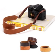 cam-in leather handmade cowhide camera strap Sony Canon Nikon SLR camera shoulder strap cs181