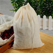 Large 10 30*40cm cotton gauze bag Halogen seasoning bag Decoction Chinese medicine bag soup slag filter bag