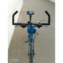 Mountain bike bicycle lengthened vice handle aluminum alloy welder 24cm handlebar