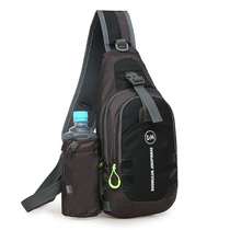 Sports Bag Mens chest bag backpack Wild Mens shoulder bag light nylon cloth travel shoulder bag chest Bag Mens tide