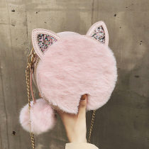 Girls bag 2021 new children's messenger bag girl fashion cute princess junior high school students foreign style backpack