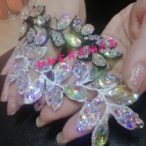 Super Flash Latin Dance Modern Dance Imitation Olympic Diamond Competition Performance with Diamond Headdress