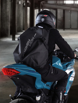 Tide brand Knight backpack motorcycle helmet bag female riding bag waterproof travel bag large capacity full helmet shoulder bag men
