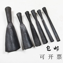 Woodworking chisel blacksmith handmade forged old chisel semi-circular chisel shovel