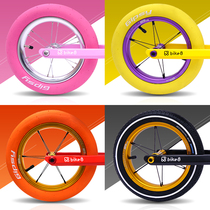 Racing Shiwen Outer Tire Big Apple Stab 12-inch Childrens Balance Car Scooter is a new gipsy tire bald head