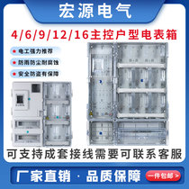 Transparent meter box household plastic outdoor South Network standard single-phase surface installation 691215 households multi-digit waterproof prepaid