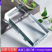 Crystal Red Brick Curtain Wall Double-sided Clothing Shop Hospital Park Transparent Household Bar Double-sided Hotel