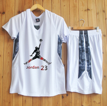 diy Jersey short sleeve basketball suit men Owen team uniform women competition sports running group purchase custom printing tide