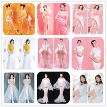 New photo studio pregnant women Photo photography clothing mommy Photo wedding dress pregnancy photo photo pregnant woman photo photo