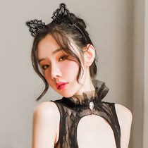 The Feigned Sexy Spice Accessories 100 Lap Uniform Accessories Lace Hair Stirrup Girl Cat Ears Adult Items Clothing Women