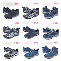 Foreign trade spring and summer GTX waterproof breathable hiking sports shoes non-slip rubber sole sample shoes with large size