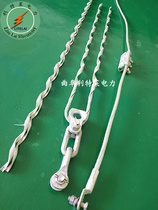 OPGW tension wire clamp pre-twisted tension wire clamp 50 cross section optical cable tensile metal fiber optic cable tensile string manufacturers