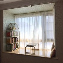 Living Room Bedroom Bedside Iron Art Floating Window Shelf Nordic Small Bookshelf Zero Formaldehyde Wall Side Light Lavish Metal Containing Shelf