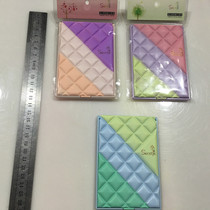 Mirror comb set factory direct sales two yuan store distribution new diamond lattice students portable mirror makeup mirror