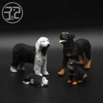Collecta simulation animal pet dog model toy rotover ancient British sheepdog discontinued