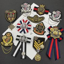 JK uniform badge student personality brooch wild men and women badge suit jacket pin buckle handmade DIY Medal