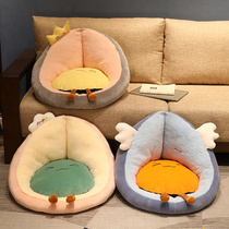 Childrens lazy sofa chair cute boys and girls baby bedroom bedside balcony reading Japanese tatami small cushion
