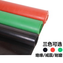 Rubber sheet power distribution room insulation floor mat wear-resistant shock absorption non-slip rubber black green red 3mm5mm10MM thick flame retardant