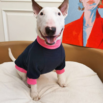 Pet plus velvet warm fluorescent color color clothes big dog clothes fight cow head stalk golden hair Labrador clothes