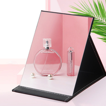 Portable flip-type folding make-up mirror Dormitory Student Size number HD Dresser Female Princess Desktop Desktop
