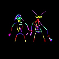 Fluorescent Stick 100 Seven colorful children Luminous Silver Bar Bracelet Women Dancing Festival Clothes Tennis Red Toy Cots