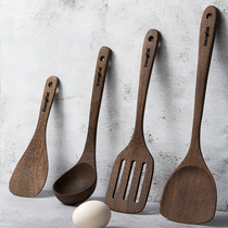 Chicken winged Wood shovel non-stick pan special lacquered wood kitchenware wooden spoon home kitchen high temperature resistant wooden spatula set