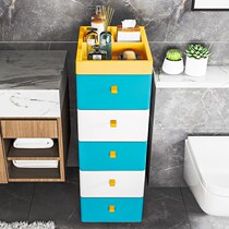 Cosmetics storage cabinet multi-layer thick finishing box plastic storage box household drawer type cabinet lockers