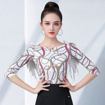 Dan Bo Luo modern dance practice uniform Waltz dance Jacket Women design sense dance clothes ballroom dance clothes