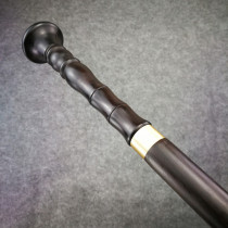  Gentlemans cane Solid wood elderly crutch Wooden purple sandalwood civilization stick Mahogany crutch elderly non-slip mountaineering stick
