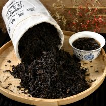 Black tea Hunan black tea Tianjian tea 2012 Tea Tea brick Tianjian aged tea bulk Anhua rations