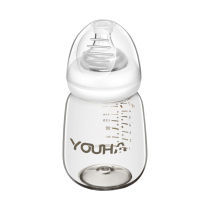 Excellent wide-caliber PP baby bottle manual electric breast pump suitable for bottle storage baby baby fall resistant to fall and anti-inflation