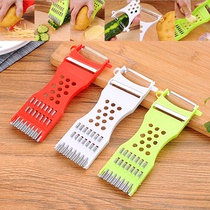 Home kitchen multifunctional vegetable cutter potato shredder radish grater cucumber slicer manual Peeler