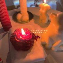 Mountain peach custom 98K girlfriend Rose Kardashian Twitter funny atmosphere feel decoration aromatherapy low temperature candle