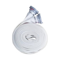 Fire hose 13-50-20 meters high pressure thickened polyurethane red 2 inch 16 type water bag water pipe