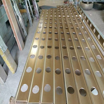 Magnesium aluminum alloy light I-shaped parallel flat ruler Measurement flat ruler Aluminum magnesium scribing flat ruler 6000*150*80mm