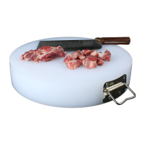 Antibacterial and mildew-proof round chopping board thickened household plastic size chopping board chopping board chopping pier chopping meat pier knife board chopping board