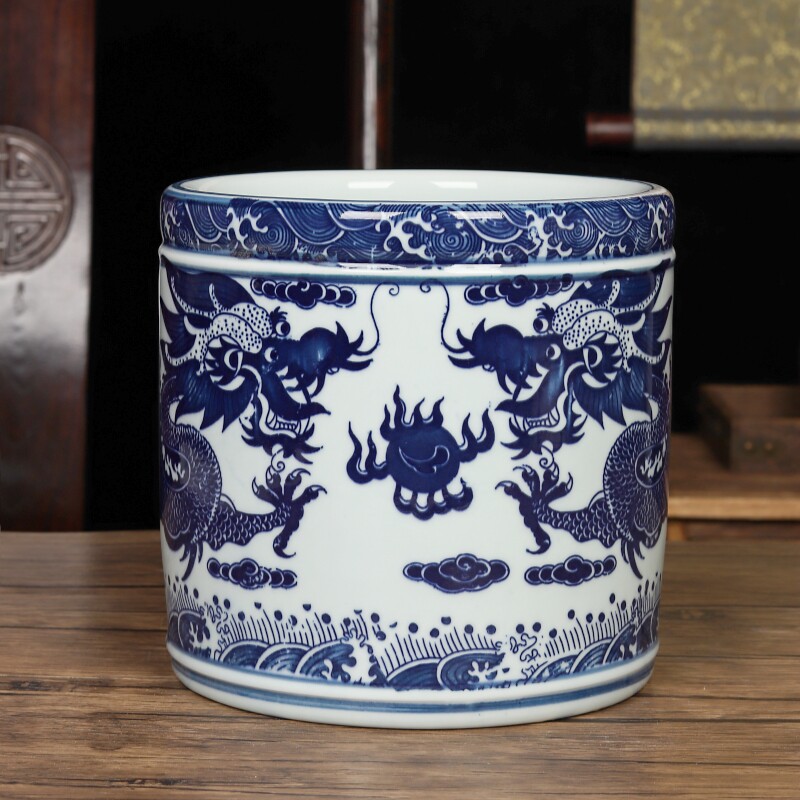 青花瓷笔筒-青花瓷笔筒促销价格、青花瓷笔筒品牌- 淘宝