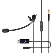 Applicable PhD BOSE QuietComfort 35II QC35 headphone audio line with wheat pole competitive sound card