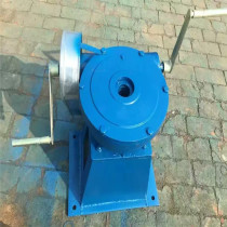  Supply QLSD flashlight dual-use hoist hand-cranked manual electric screw double hanging hoist green cast iron gate