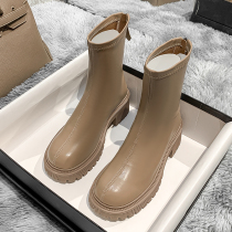 Thin Section Short Boots New Spring 2022 Exploits Thick Undercard Its Color Martin Boots Women Winter Temperament Lean Boots