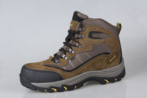 England original single mens and womens leather high-top outdoor hiking shoes waterproof non-slip off-code casual hiking shoes clearance