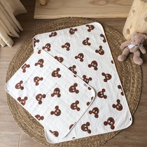 Newborn urinary septum Baby supplies waterproof washable large menstruation aunt mattress oversized cotton overnight Korean