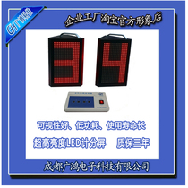 Basketball three-sided foul times Display plate aluminum alloy frame high brightness wide-angle led 300 meters visible Guanghong direct supply